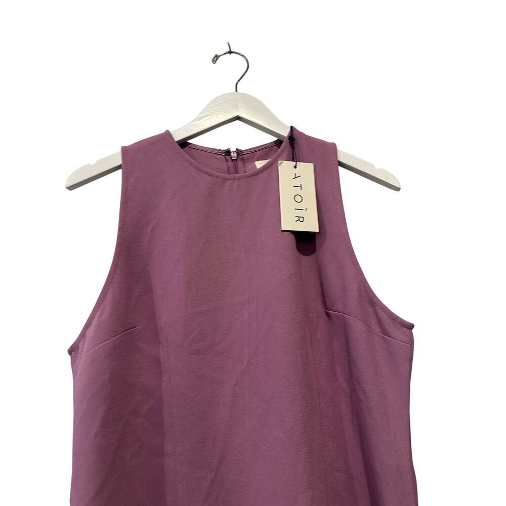 NEW REVOLVE Atoir Size 10 Purple White Cocktail Date Night Split Bow Maxi Dress - Picture 4 of 12